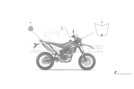 Yamaha WR250X 2010 - Azul