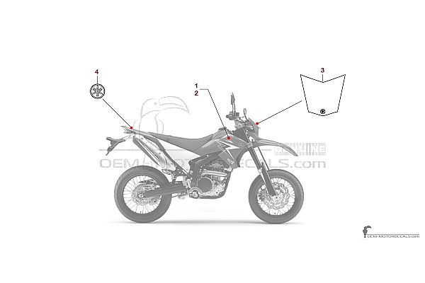 Yamaha WR250X 2010 - Azul
