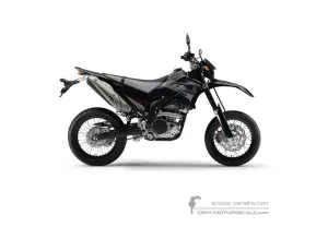 Aufkleber für Yamaha WR250X 2012 - Schwarz • Yamaha OEM-Aufkleber