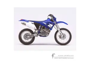 Aufkleber für Yamaha WR450F 2003 - Blau • Yamaha OEM-Aufkleber