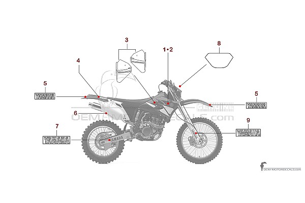 Yamaha WR450F 2003 - Blue