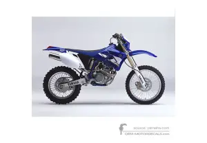 Autocollants pour Yamaha WR450F 2004 - Bleu • Yamaha Autocollants OEM