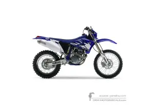 Autocollants pour Yamaha WR450F 2005 - Bleu • Yamaha Autocollants OEM