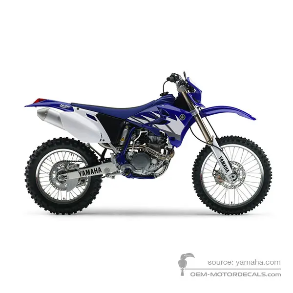 Yamaha WR450F 2005 - Niebieski - Deep Purplish Blue Solid E