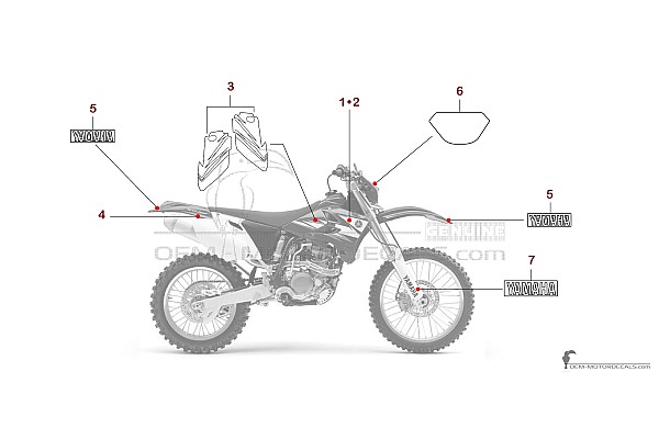 Yamaha WR450F 2006 - Blue