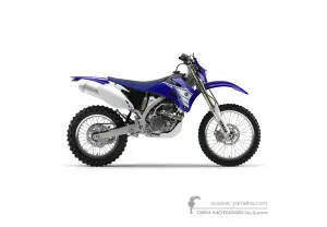 Autocollants pour Yamaha WR450F 2007 - Bleu • Yamaha Autocollants OEM