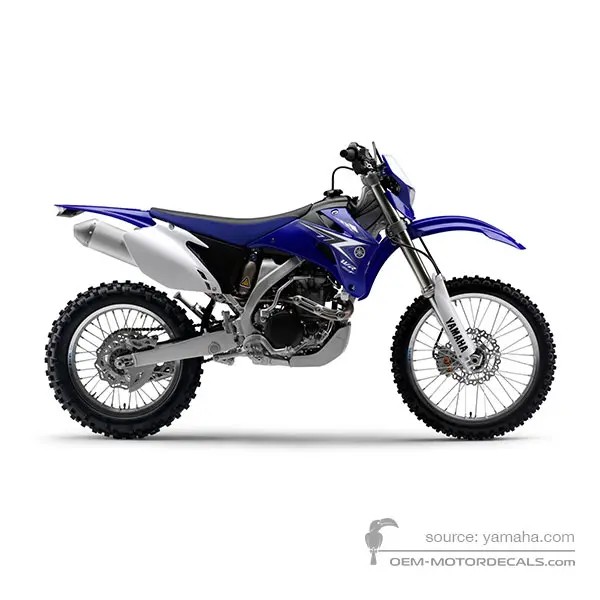 Yamaha WR450F 2010 - Niebieski - Deep Purplish Blue Solid E