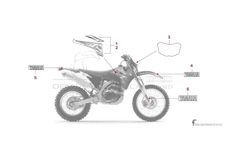 Yamaha WR450F 2010 - Niebieski