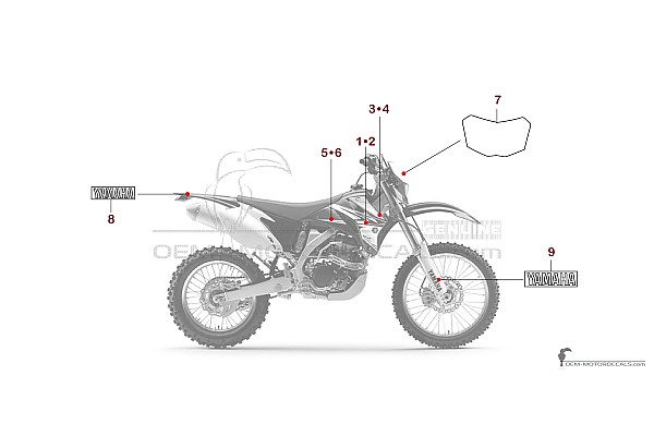 Yamaha WR450F 2011 - Azul