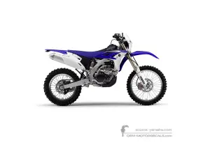 Decals for Yamaha WR450F 2012 - Blue • Yamaha OEM Decals