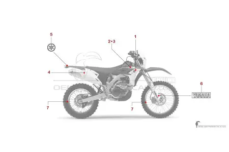 Yamaha WR450F 2012 - Blue