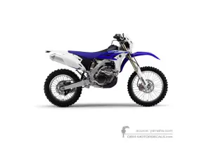 Decals for Yamaha WR450F 2013 - Blue • Yamaha OEM Decals