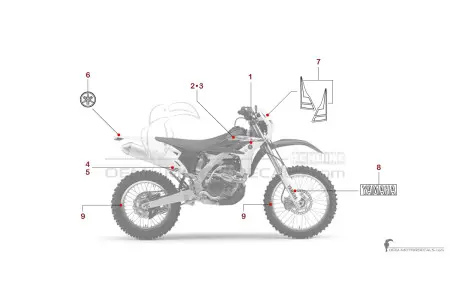 Yamaha WR450F 2013 - Blue