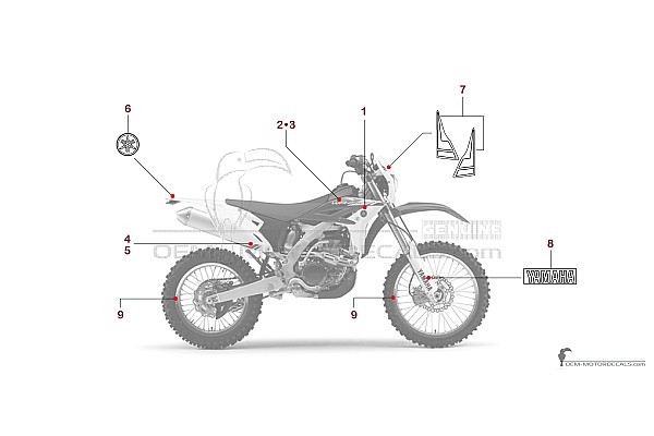 Yamaha WR450F 2013 - Blue