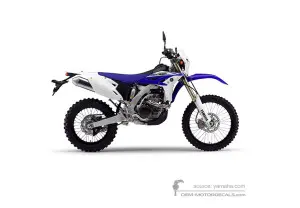 Aufkleber für Yamaha WR450F 2014 - Blau • Yamaha OEM-Aufkleber