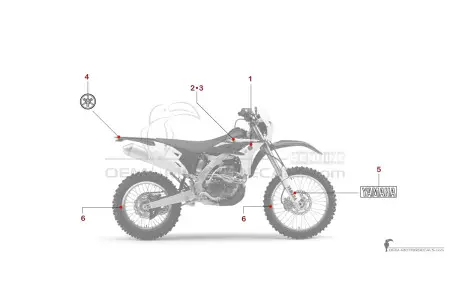 Yamaha WR450F 2015 - Blue