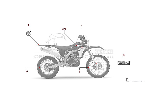 Yamaha WR450F 2015 - Blue