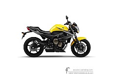 Naklejki do Yamaha XJ6 DIVERSION 2009 - Żółty • Yamaha Naklejki OEM