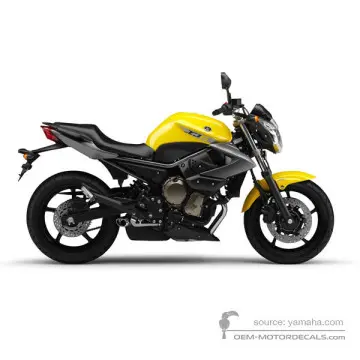 Yamaha XJ6 DIVERSION 2009 - Geel - Reddish Yellow Cocktail 1
