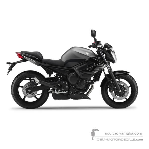 Aufkleber für Yamaha XJ6 DIVERSION 2013 - Grau • Yamaha OEM-Aufkleber