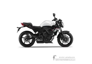 Decals for Yamaha XJ6 DIVERSION 2014 - White • Yamaha OEM Decals