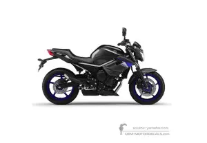Decals for Yamaha XJ6 DIVERSION 2014 - Gray • Yamaha OEM Decals