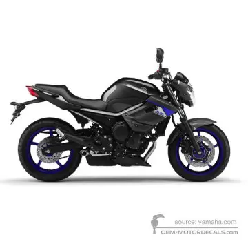 Yamaha XJ6 DIVERSION 2014 - Szary - Dark Gray Metallic N