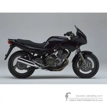 Yamaha XJ600S DIVERSION 1998 - Niebieski - Vmax Blue