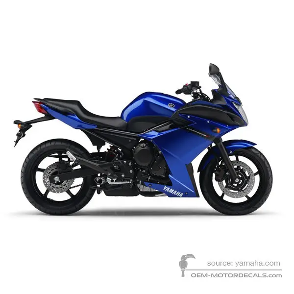 Yamaha XJ6F DIVERSION 2010 - Niebieski - Vivid Purplish Blue Cocktail 5