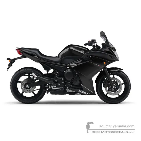 Yamaha XJ6F DIVERSION 2011 - Czarny - Black Metallic X