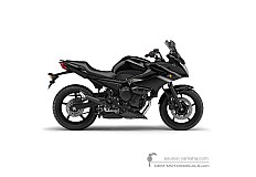 Naklejki do Yamaha XJ6S DIVERSION 2011 - Czarny • Yamaha Naklejki OEM