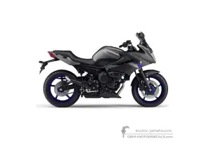 Decals for Yamaha XJ6S DIVERSION 2013 - Gray • Yamaha OEM Decals