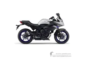 Decals for Yamaha XJ6S DIVERSION 2015 - Silver • Yamaha OEM Decals
