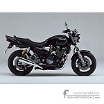 Yamaha XJR1300 2000 - Zwart