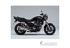 Aufkleber für Yamaha XJR1300 2001 - Schwarz • Yamaha OEM-Aufkleber