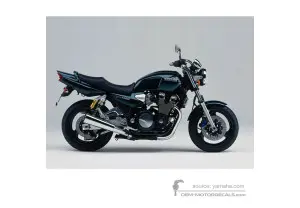 Autocollants pour Yamaha XJR1300 1999 - Vert • Yamaha Autocollants OEM