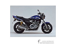 Autocollants pour Yamaha XJ1300SP 2000 - Bleu • Yamaha Autocollants OEM