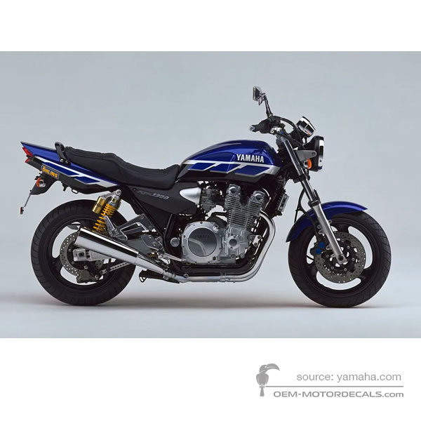 Decals for Yamaha XJR1300SP 2000 - Blue • Yamaha OEM Decals