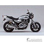 Yamaha XJR1300 2000 - Zilver