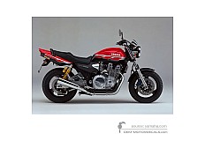 Adesivi per Yamaha XJR1300SP 2000 - Rosso • Yamaha Adesivi OEM