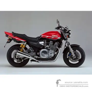 Yamaha XJR1300SP 2000 - Rood - Vivid Red Cocktail 1