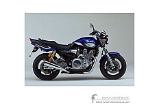 Adesivi per Yamaha XJR1300sP 2001 - Blu • Yamaha Adesivi OEM