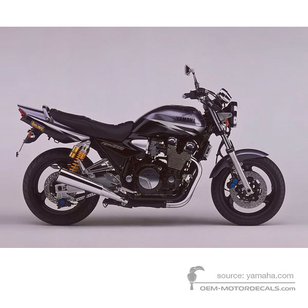 Aufkleber für Yamaha XJR1300 2002 - Silber • Yamaha OEM-Aufkleber