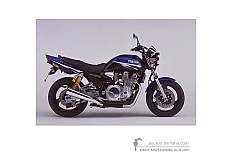 Adesivi per Yamaha XJR1300 2002 - Blu • Yamaha Adesivi OEM