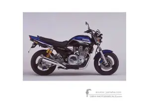 Adesivi per Yamaha XJR1300 2002 - Blu • Yamaha Adesivi OEM