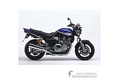 Naklejki do Yamaha XJR1300 2004 - Niebieski • Yamaha Naklejki OEM