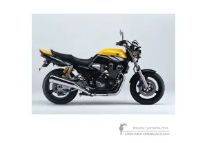 Decals for Yamaha XJR1300 2003 - Yellow • Yamaha OEM Decals