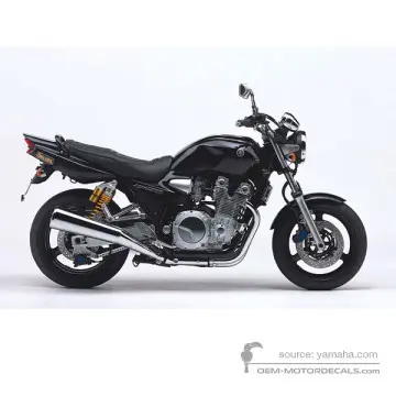 Yamaha XJR1300 2004 - Zwart - Black Metallic X