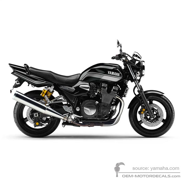 Decals for Yamaha XJR1300 2011 - Black • Yamaha OEM Decals