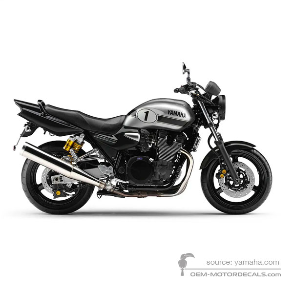 Naklejki do Yamaha XJR1300 2013 - Srebrny • Yamaha Naklejki OEM